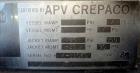 Used APV Dual Shaft Vacuum Paddle Blender, Model #80DP-V