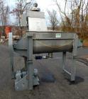 Used- Aaron Process 70 Cubic Foot Stainless Steel Sanitary Paddle Blender, Model