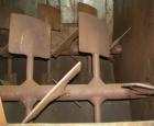 Used Carbon Steel American Process System Twin Shaft Fluidizer, Model FZM-12