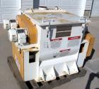 Used- Carbon Steel American Process Systems (Forberg type mixer) Twin Shaft Paddle Mixer, Model FZM-4S