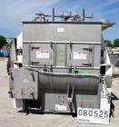 USED: American Process Forberg twin shaft fluidizer, model FZM-88.8. 88.3 cubic feet working capacity, 304 stainless steel. Non-jacketed trough 78