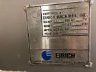 Used American Process Systems/Eirich Machines Mixer.