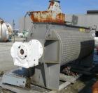 USED: American Process paddle mixer, model SCPB155, 155 cubic feet capacity, 304 stainless steel. Semi-cylindrical. Stainless steel dimple jacketed trough 50