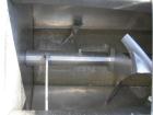 USED: American Process paddle mixer, model SCPB155, 155 cubic feet capacity, 304 stainless steel. Semi-cylindrical. Stainless steel dimple jacketed trough 50