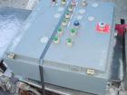 USED: American Process paddle mixer, model SCPB155, 155 cubic feet capacity, 304 stainless steel. Semi-cylindrical. Stainless steel dimple jacketed trough 50