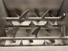 Used AMFEC Model 510 Paddle Mixer | Stainless Steel Industrial Food Processing Mixer