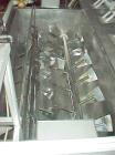 USED: Blonco paddle mixer, stainless steel construction, approximately 10,000 lb capacity. Inside trough dimensions 70