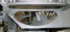 Used Custom Metalcraft Dual Shaft Paddle Mixer, 90 Cubic Feet (4000 Pounds), Model DRB-4000LB, 304 Stainless Steel. Non-jacketed trough 58-1/4