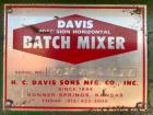 Used HC Davis Paddle Mixer, Model S160A