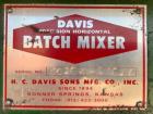 Used- HC Davis Paddle Mixer, Model S160A