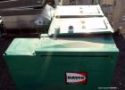Used H.C. Davis Ultimate Duty Paddle Blender, 18 Cubic Feet Working Capacity, Carbon Steel. Non-Jacketed trough 31