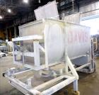 Used Davis Paddle Mixer, Approximate 220 Cubic Feet/ 600 Pounds Working Capacit