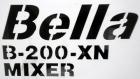 Used Dynamic Air Bella Twin Shaft Fluidized Zone Mixer, 