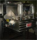 Used FPEC Open Mixer/Blender, model 814. 1000 lb capacity, 2202V/440V. Paddle, ribbon or screw agitators; safety grid cover over mixing area with interlock switches; easy clean double lip shaft seals...