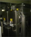 Used FPEC Open Mixer/Blender, model 814. 1000 lb capacity, 2202V/440V. Paddle, ribbon or screw agitators; safety grid cover over mixing area with interlock switches; easy clean double lip shaft seals...