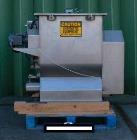 Used- Stainless Steel Forberg Double Shaft Paddle Mixer, Model F-120 S