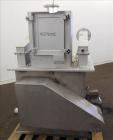 Used Stainless Steel Halvor Forberg Twin Shaft Fluidizer, 4.2 Cubic Feet, Model F-120