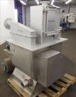 Used- Stainless Steel Halvor Forberg Twin Shaft Fluidizer, 4.2 Cubic Feet, Model F-120