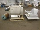 Used Stainless Steel Halvor Forberg Twin Shaft Fluidizer, 4.2 Cubic Feet, Model F-120