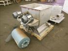 Used Stainless Steel Halvor Forberg Twin Shaft Fluidizer, 4.2 Cubic Feet, Model F-120