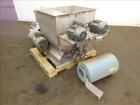 Used Stainless Steel Halvor Forberg Twin Shaft Fluidizer, 4.2 Cubic Feet, Model F-120
