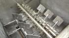 Used Stainless Steel Halvor Forberg Twin Shaft Fluidizer, 4.2 Cubic Feet, Model F-120