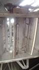 Used Stainless Steel Halvor Forberg Twin Shaft Fluidizer, 4.2 Cubic Feet, Model F-120