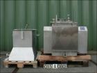 Used-Forberg Paddle Mixer, Type F-60. Double shaft, 316 stainless steel, capacity 16 gallon (60 liter), trough 22.5