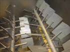 Used Stainless Steel Forberg Twin Shaft Paddle Mixer.