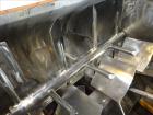 Used- Twin Auger/Paddle Mixer, 304 Stainless Steel.