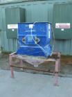 Used-Halvor Forberg Twin Shaft Fluidized Mixer, Model 7027, Carbon Steel.  Approximately 250 liter (66 gallon) working capac...