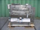 Used- Stainless Steel Halvor Forberg 787 (F-500) Double Shaft Paddle Mixer, capacity 17.7 cubic feet (500 liters)