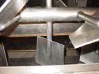 Used Halvor Forberg Twin Shaft Fluidizer, Model 795, Stainless Steel. Chamber approximately 52’’ long x 60’’ wide. (2) 3-1/2’’ diameter shafts with (14) paddles per shaft,  paddles 9-1/4’’ x 10’’ wel...