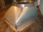 Used Halvor Forberg Twin Shaft Fluidizer, Model 795, Stainless Steel. Chamber approximately 52’’ long x 60’’ wide. (2) 3-1/2’’ diameter shafts with (14) paddles per shaft,  paddles 9-1/4’’ x 10’’ wel...