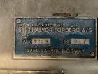 Used Halvor Forberg AS Batch Paddle Blender/Mixer