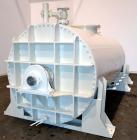 Used J.H. Day Cylindrical Paddle Mixer, 200 Cubic Feet Working Capacity, 316 Stainless Steel. 60