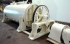 Used J.H. Day Cylindrical Paddle Mixer, 200 Cubic Feet Working Capacity, 316 Stainless Steel. 60