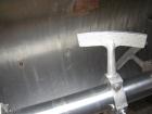 Used J.H. Day Cylindrical Paddle Mixer, 200 Cubic Feet Working Capacity, 316 Stainless Steel. 60