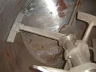 Used J.H. Day Cylindrical Paddle Mixer, 200 Cubic Feet Working Capacity, 316 Stainless Steel. 60