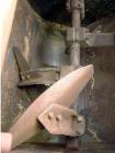 Used Carbon Steel Kelly Duplex Single Shaft Horizontal Paddle Mixer, Model 3604HM