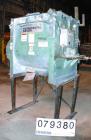 USED: Kelly Duplex model 3604HM single shaft horizontal paddle mixer. 36 cubic foot working capacity, carbon steel. Non-jacketed trough 36