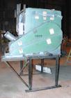 USED: Kelly Duplex model 3604HM single shaft horizontal paddle mixer. 36 cubic foot working capacity, carbon steel. Non-jacketed trough 36