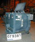 Used Kelly Duplex Single Shaft Horizontal Paddle Mixer, Model 3604HM, 36 Cubic Foot Working Capacity, Carbon Steel. Non-jacketed trough 48