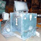 Used Kelly Duplex Single Shaft Horizontal Paddle Mixer, Model 3604HM, 36 Cubic Foot Working Capacity, Carbon Steel. Non-jacketed trough 48