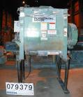 USED: Kelly Duplex single shaft horizontal paddle mixer, model 3604HM. 36 cubic foot working capacity, carbon steel. Non-jacketed trough 36