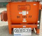 Used Kelly Duplex Paddle Mixer, Model 4204PTV, 44 Cubic Feet, Carbon Steel. Non-jacketed trough 42-1/2