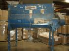 Used Kelly Duplex Horizontal Mixer. Approximately 100 cubic foot capacity, approximately 85 rpm. Dimensions: 96.25