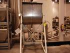 Used- Leland Paddle Mixer, 26 Cubic Feet, Stainless Steel. Non-jacketed trough 39