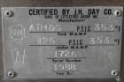 Used J.H. Day Paddle Mixer, Approximate 10.8 Cubic Feet Working Capacity