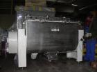 Used-Manes MVA 1200 Paddle Dryer in stainless steel. 317 gallon (1200 liter) capacity. New 1979.